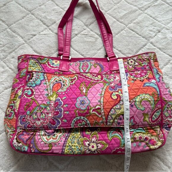 Vera Bradley | "Pink Swirls" Retired Duffle Bag - Picture 15 of 16